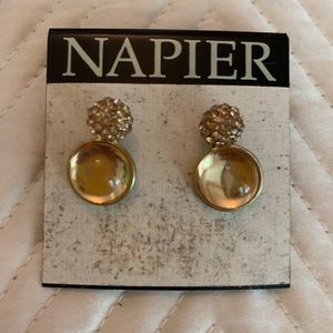 Napier Earrings never worn